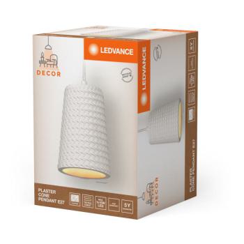  Decor PLASTER CONE E27 