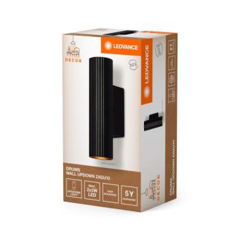  DECOR Drums Floor 2xGU10 BK 