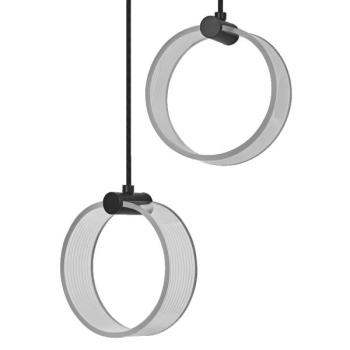  DECOR Circle 2xPend RC 12W/CCT 