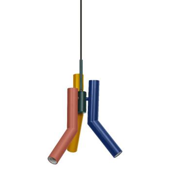  Suspension Decor Straw 3 x E27 