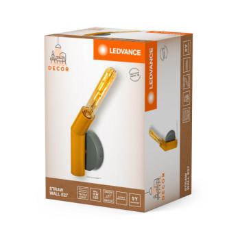  Applique Decor Straw Mono E27 