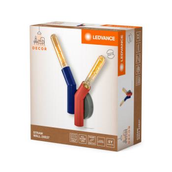  Applique Decor Straw Duo E27 