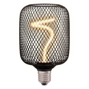  LED OSR Cage BK SPI Sq100 E27 