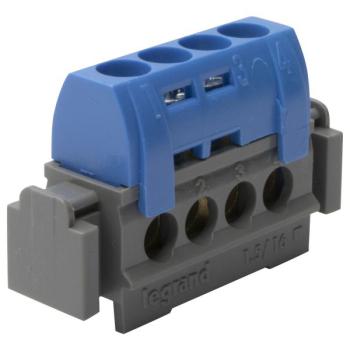  BORNIER NEUTRE ISOLE 4X16MM2 