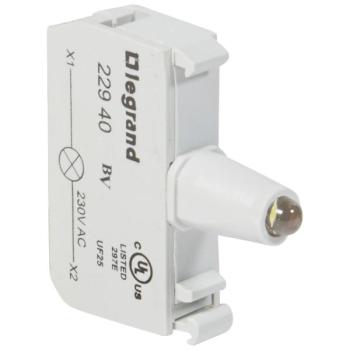  ACS BLOC LED  230V BLANC VIS 
