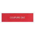  ETIQUETTE COUPURE GAZ 
