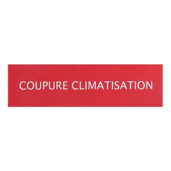  ETIQUETTE COUPURE CLIM 