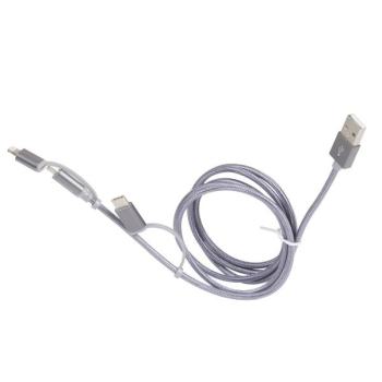  CABLE 3EN1 MICROUSB/USBC/LIGHT 