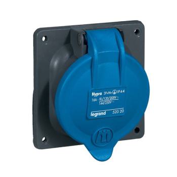  SOC EU 16A 4P+T 230V PLAS IP44 