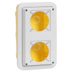  BOITE ENCASTREMENT 2 SOCLES 