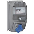  COF.16A 230V 2P+T DISJ.DIF.44 