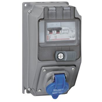  COF.16A 230V 2P+T DISJ.DIF.44 