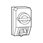  COFFRET 3P+N+T 63A 400V INTER 