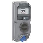  COF.16A 230V 2P+T INT+DX 44 