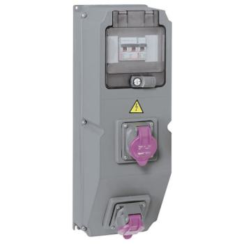  COFFRET 2 SOCLES 2P 16A 24V 