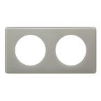  PLAQUE 2P GRIS PERLE 