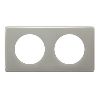 PLAQUE 2P GRIS PERLE 