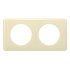  PLAQUE 2P IVOIRE 