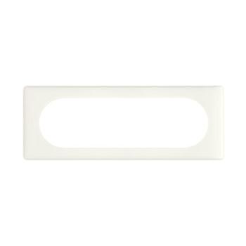  PLAQUE 3P ETEND. BLANC YESTE. 