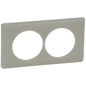  PLAQUE 2P 57MM ARGILE 