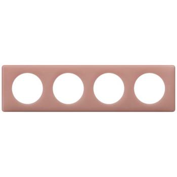  PLAQUE 4P  VIEUX ROSE 