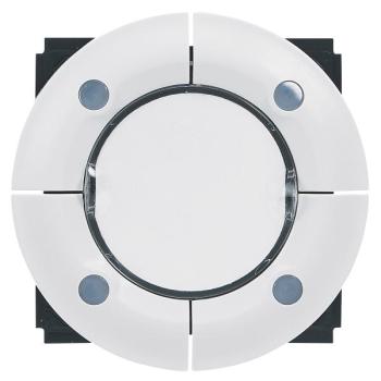  KNX COMM 4 TOUCHES BLANC ROND 