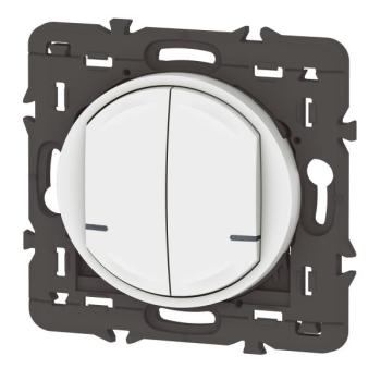  CDE SS FIL ON/OFF DOUBLE BLANC 