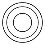  ENJO. PRISE AUDIO XLR BLANC 