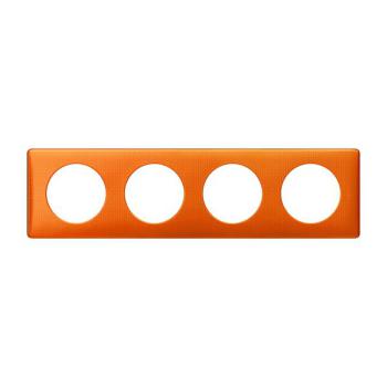  PLAQUE 4P ORANGE SNAKE 