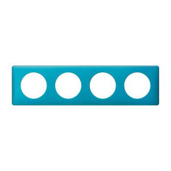  PLAQUE 4P BLUE SNAKE 