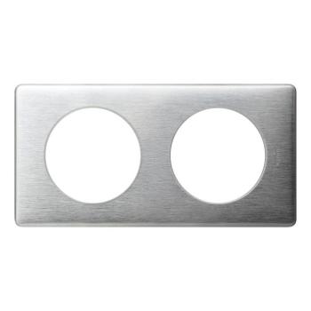  PLAQUE 2P  ALUMINIUM 