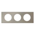  PLAQUE 3P  INOX BROSSE 