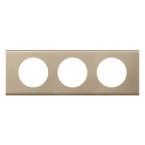  PLAQUE 3P  NICKEL VELOURS 