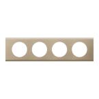  PLAQUE 4P  NICKEL VELOURS 