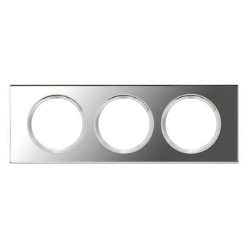  PLAQUE 3P  VERRE MIROIR 
