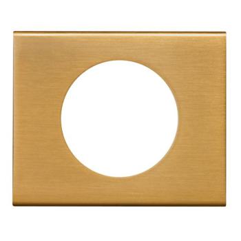  PLAQUE 1P BRONZE DORE 