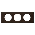  PLAQUE 3P  TEINTE WENGUE 