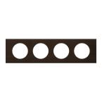  PLAQUE 4P  TEINTE WENGUE 