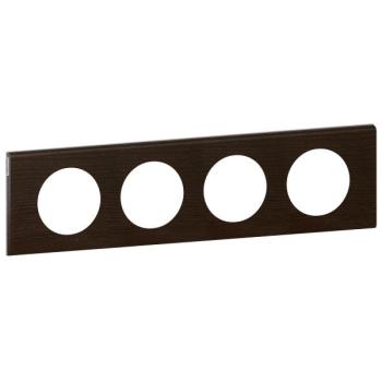  PLAQUE 4P  TEINTE WENGUE 