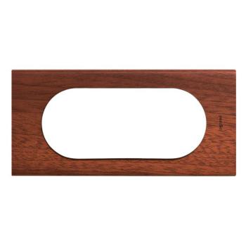  PLAQUE 2P ETENDUE  ACAJOU 