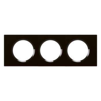  PLAQUE 3P  VERRE PIANO 