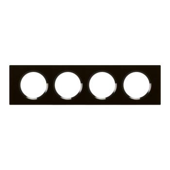  PLAQUE 4P  VERRE PIANO 