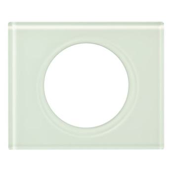  PLAQUE 1P  VERRE KAOLIN 