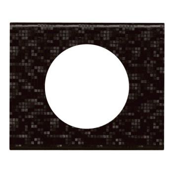  PLAQUE 1P CUIR PIXELS 