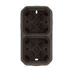  BOITIER 2P H/V ANTHRACITE 