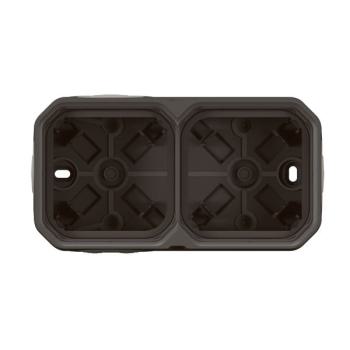  BOITIER 2P H/V ANTHRACITE 