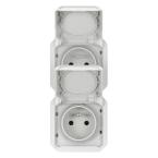  2X2P+T F/B VER BLANC COMPO 