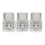  3X2P+T F/B HOR BLANC COMPO 