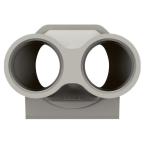  EMBOUT 2 ENTREES PG16 GRIS 