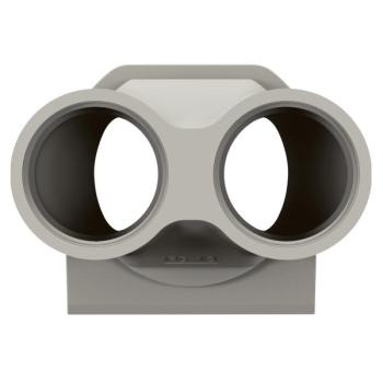  EMBOUT 2 ENTREES PG16 GRIS 